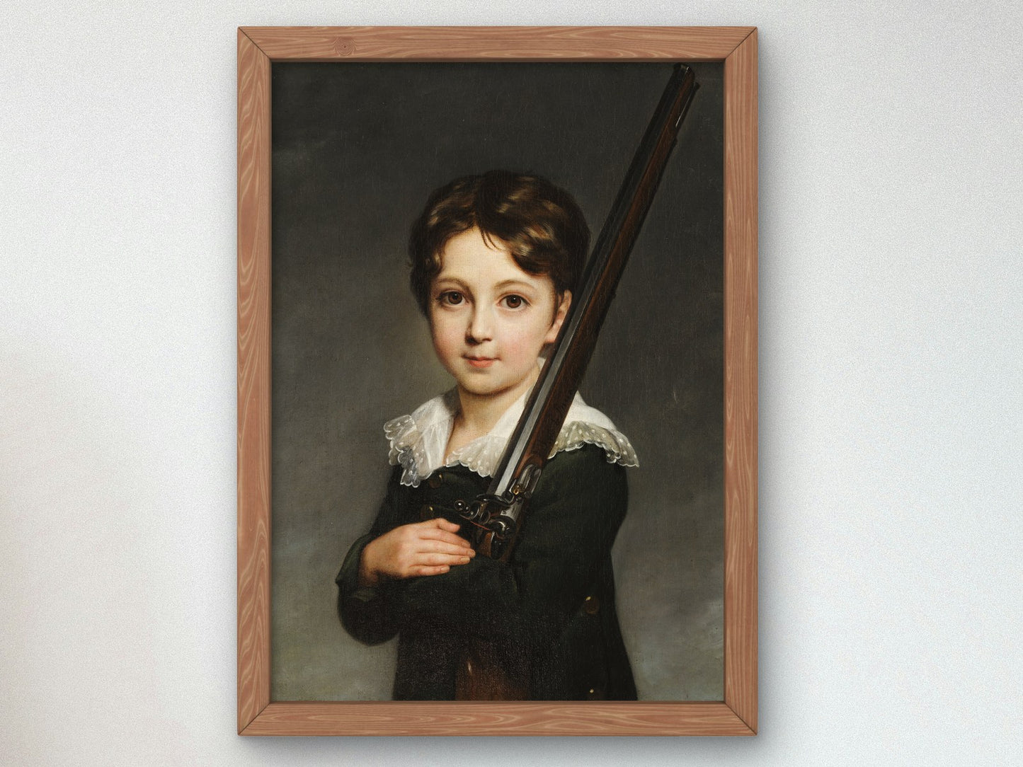 Portrait of a Young Boy by Élisabeth Vigée Le Brun, Wall Art Print, Fine Art Reproduction, Museum Quality Decor, Poster