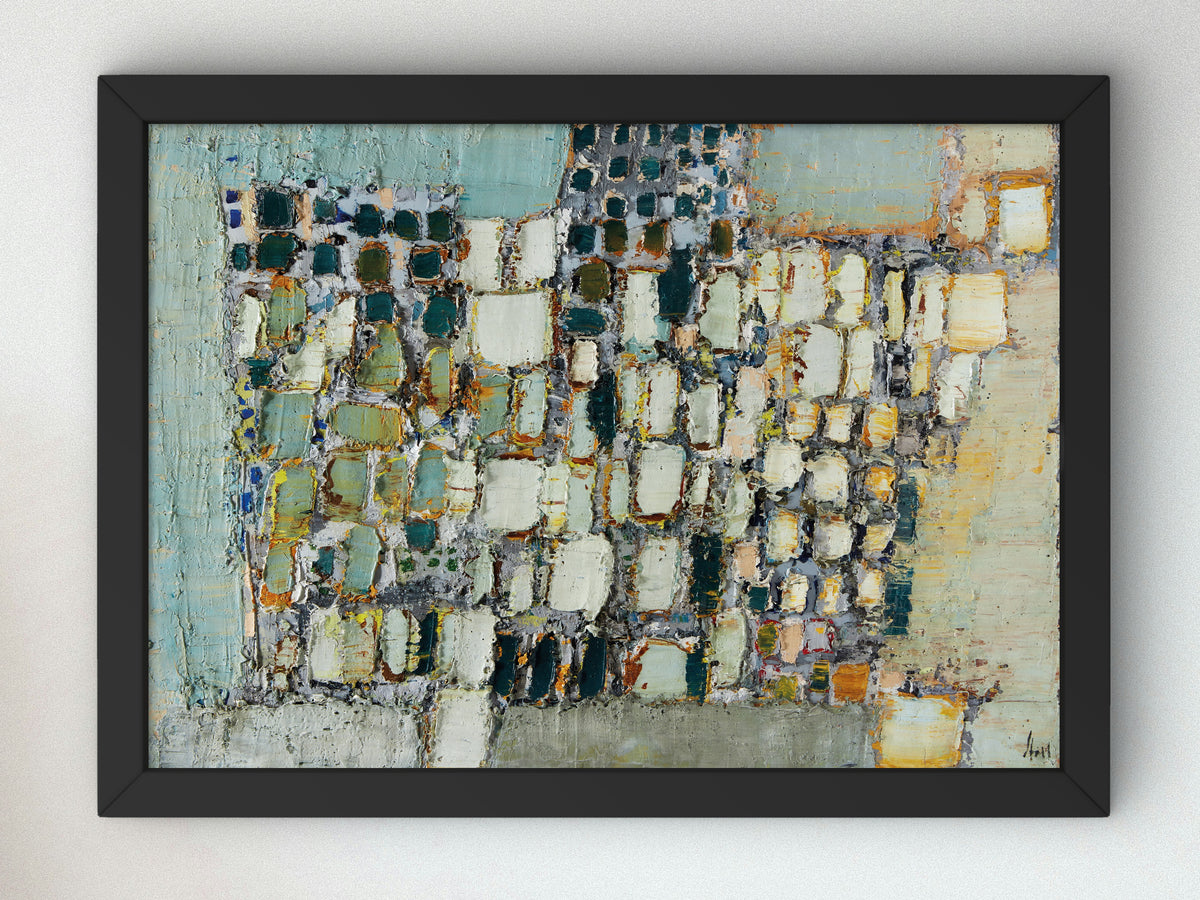 Composition by Nicolas de Staël 1951, Wall Art Print, Fine Art Reproduction, Museum Quality Decor, Poster