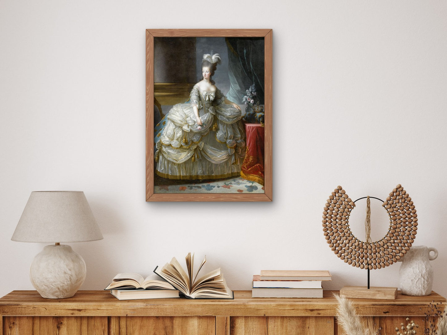 Marie Antoinette, Reine de France by Élisabeth Vigée Le Brun 1783, Wall Art Print, Fine Art Reproduction, Museum Quality Decor, Poster