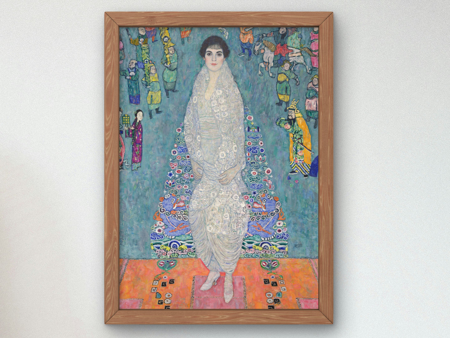 Portrait of Elisabeth Lederer by Gustav Klimt 1914, Wall Art Print, Fine Art Reproduction, Museum Quality Decor, Poster
