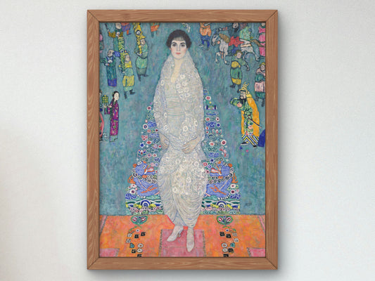 Portrait of Elisabeth Lederer by Gustav Klimt 1914, Wall Art Print, Fine Art Reproduction, Museum Quality Decor, Poster