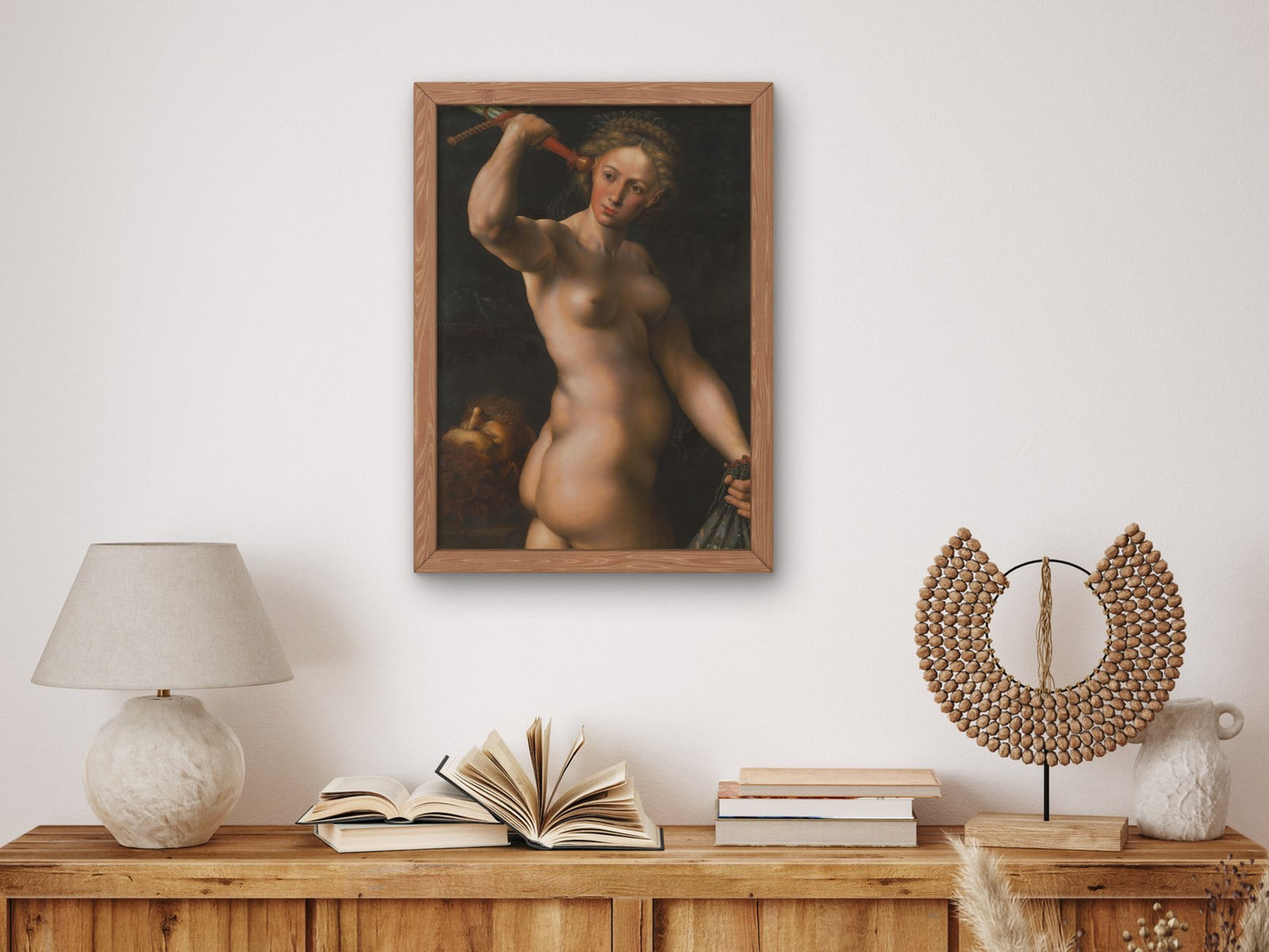 Judith by Jan Sanders van Hemessen 1540, Wall Art Print, Fine Art Reproduction, Museum Quality Decor, Poster