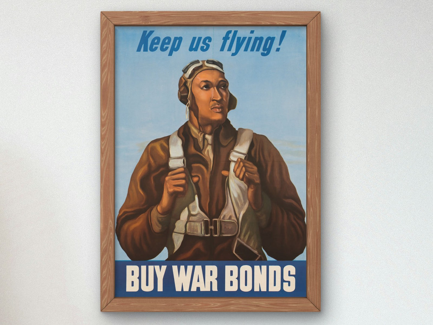 Keep Us Flying by Betsy Graves Reyneau 1943, Wall Art Print, Fine Art Reproduction, Museum Quality Decor, Poster