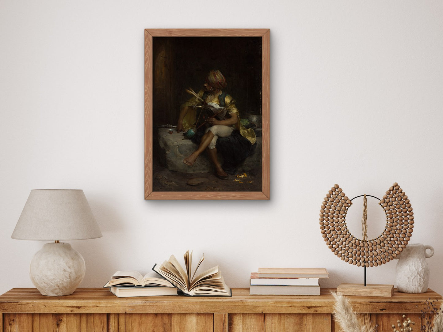 A Bashi bazouk by Charles Bargue 1875, Wall Art Print, Fine Art Reproduction, Museum Quality Decor, Poster