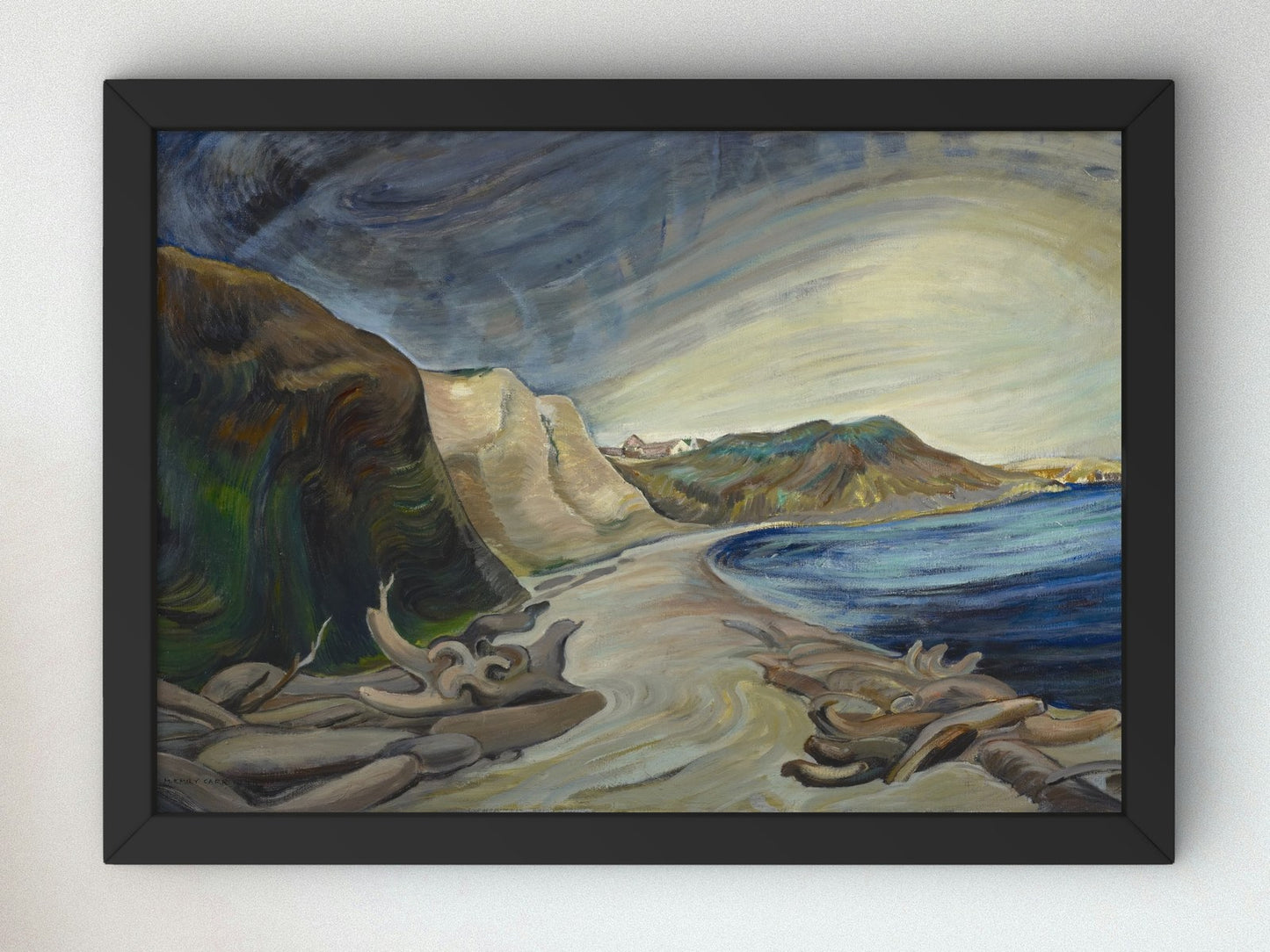 Shoreline by Emily Carr 1936, Wall Art Print, Fine Art Reproduction, Museum Quality Decor, Poster