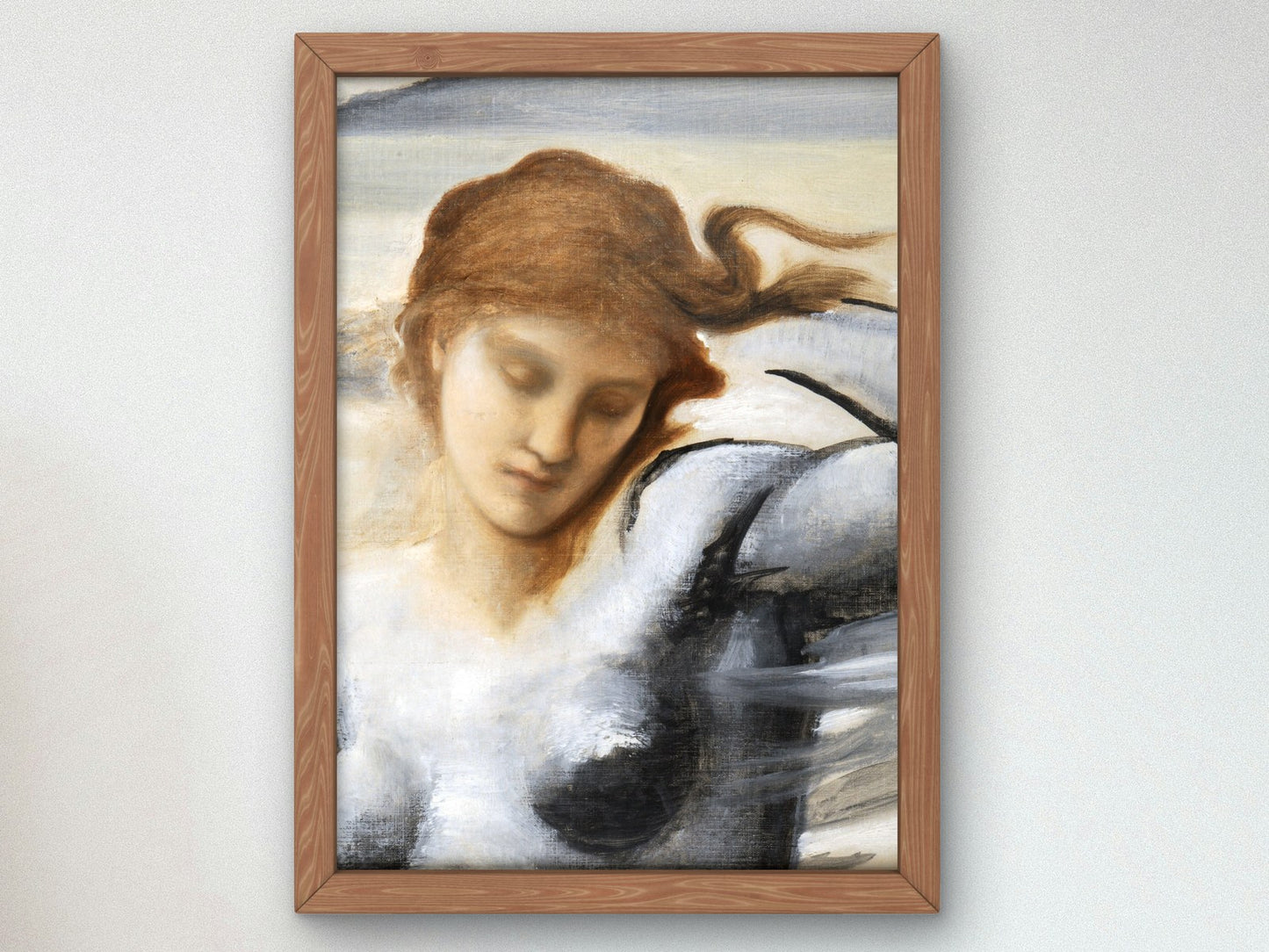 Stella Vespertina by Edward Burne Jones 1881, Wall Art Print, Fine Art Reproduction, Museum Quality Decor, Poster