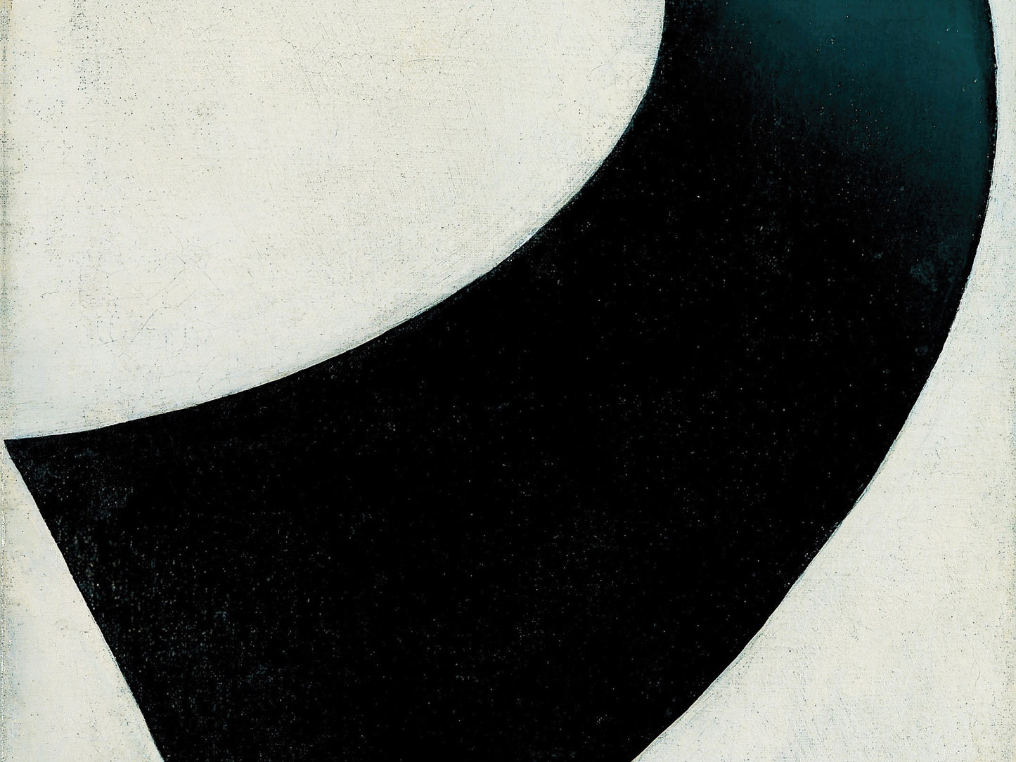 Black Crescent by Kazimir Malevich 1917, Wall Art Print, Fine Art Reproduction, Museum Quality Decor, Poster