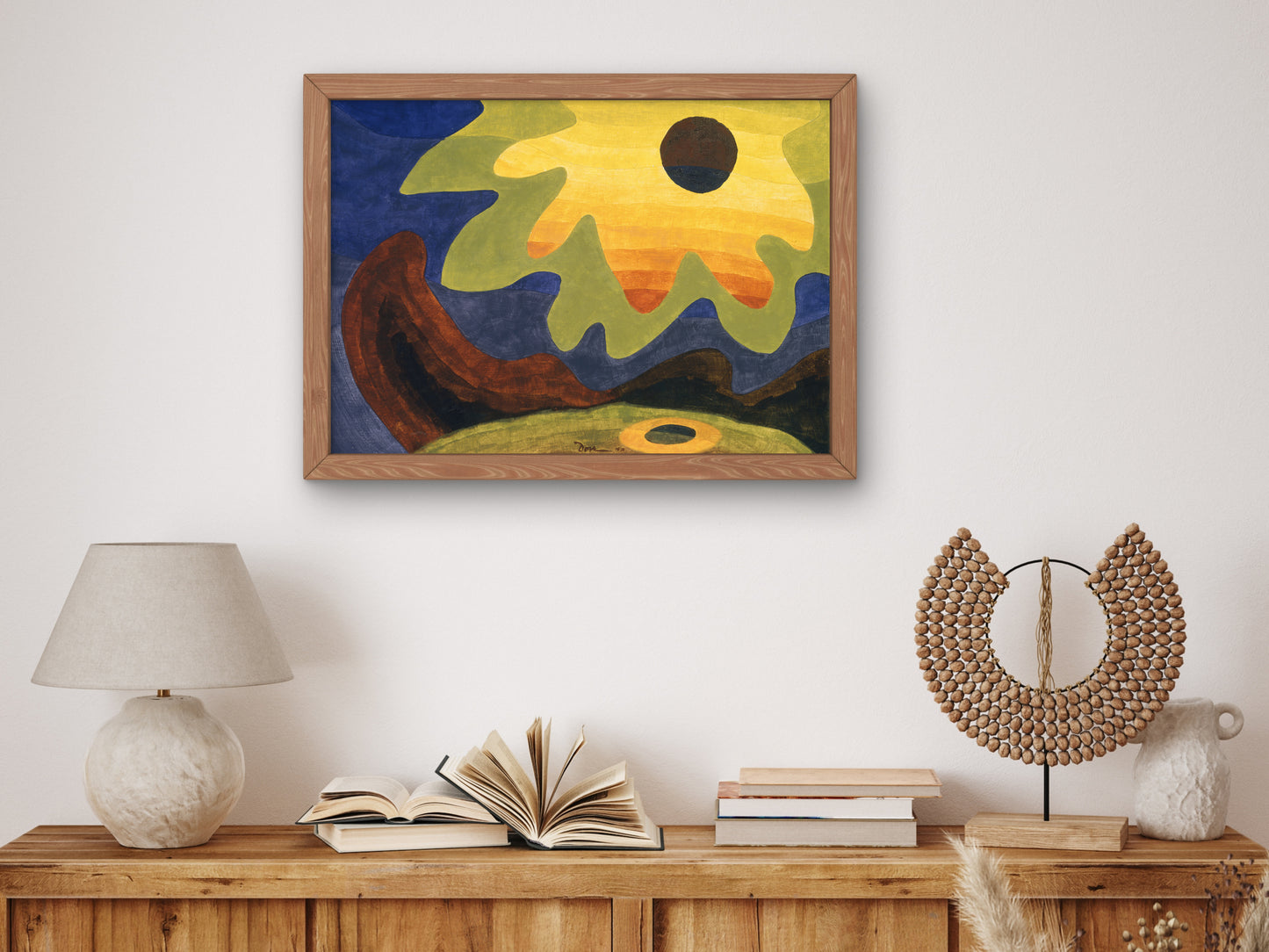 Sun by Arthur Dove 1943, Wall Art Print, Fine Art Reproduction, Museum Quality Decor, Poster