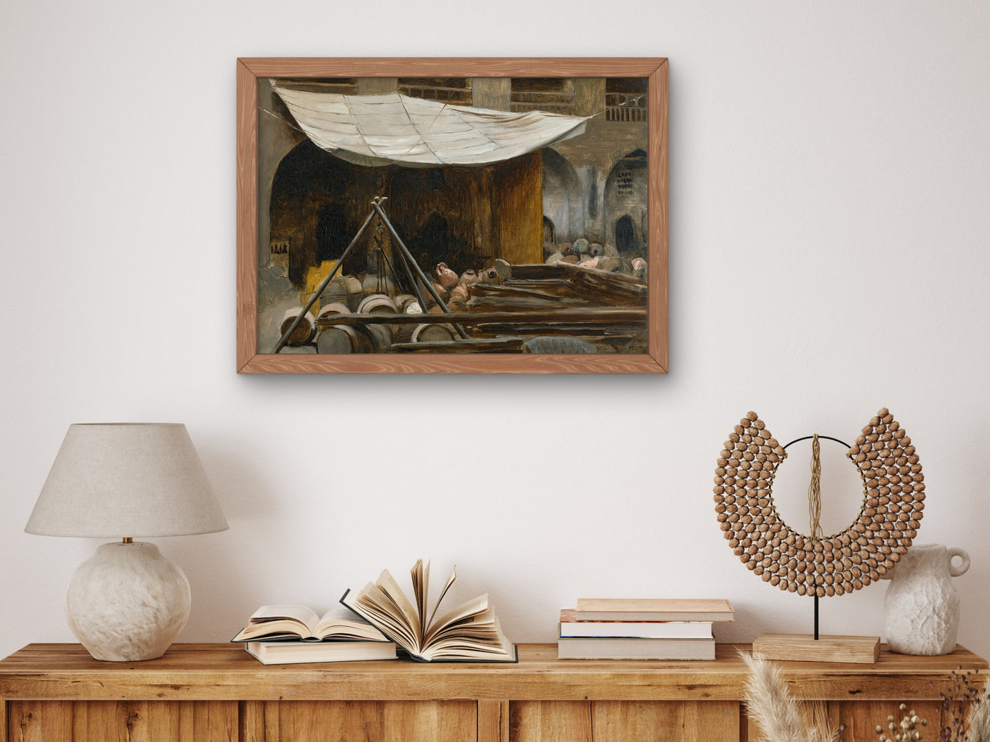 The Citadel, Acre by Jean Léon Gérôme, Wall Art Print, Fine Art Reproduction, Museum Quality Decor, Poster