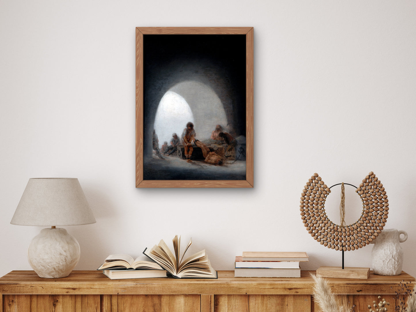 Prison Interior by Francisco de Goya 1793, Wall Art Print, Fine Art Reproduction, Museum Quality Decor, Poster