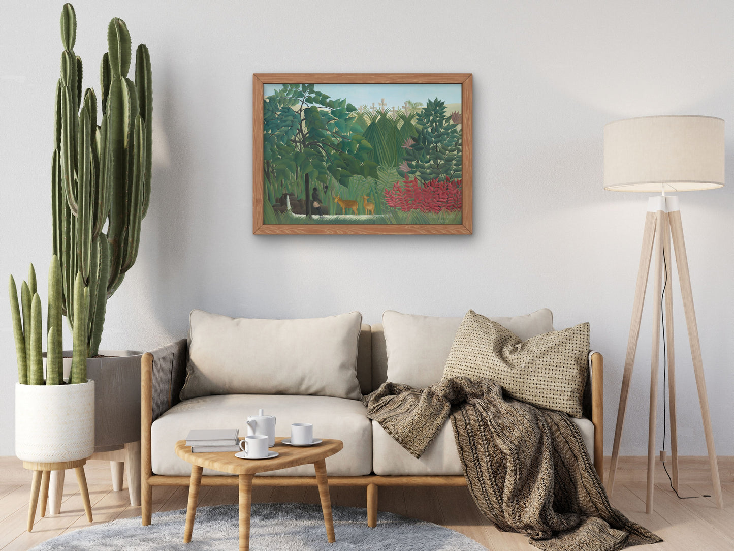 The Waterfall by Henri Rousseau, Wall Art Print, Fine Art Reproduction, Museum Quality Decor, Poster