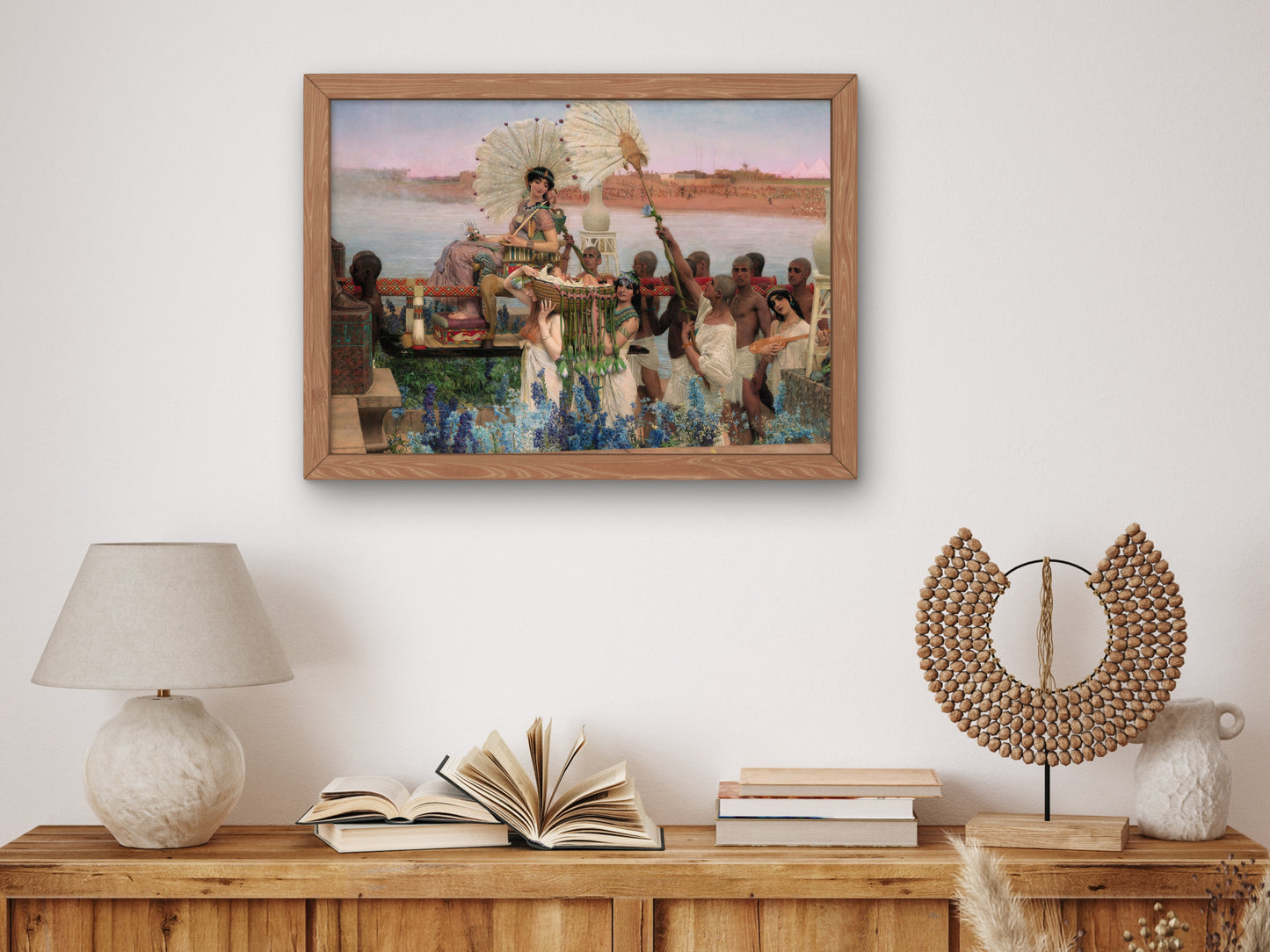 The Finding of Moses by Lawrence Alma Tadema 1904, Wall Art Print, Fine Art Reproduction, Museum Quality Decor, Poster