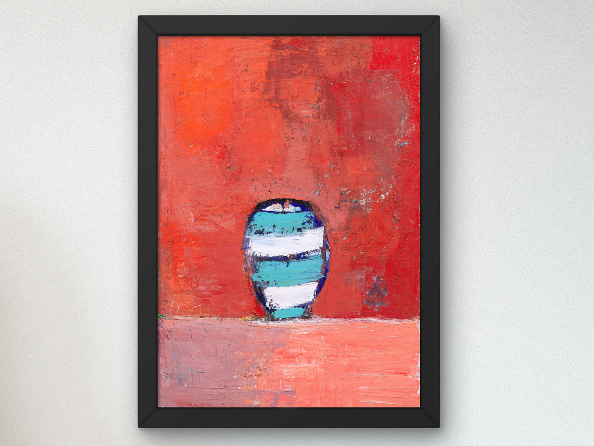 Pot à raies by Nicolas de Staël 1953, Wall Art Print, Fine Art Reproduction, Museum Quality Decor, Poster