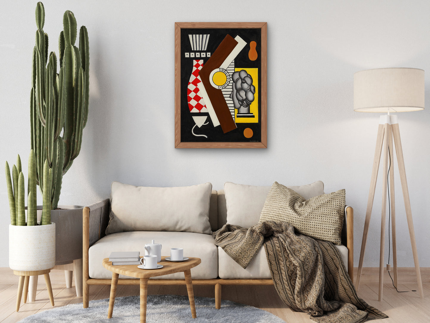 Still Life by Fernand Léger 1927, Wall Art Print, Fine Art Reproduction, Museum Quality Decor, Poster