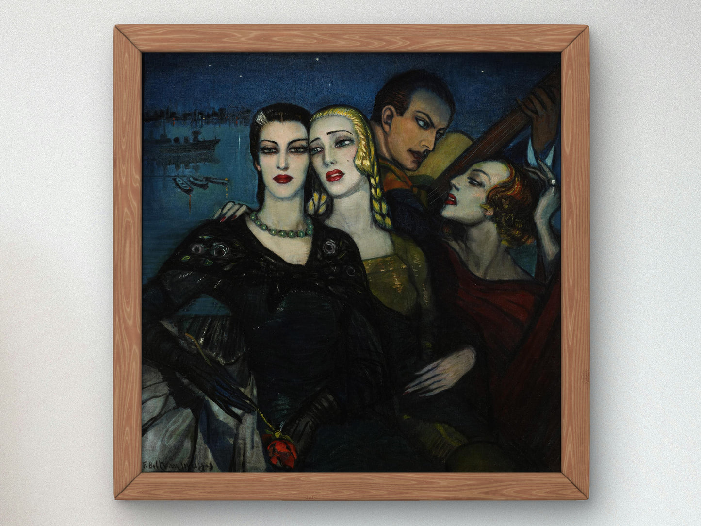 Tres para uno by Federico Beltrán Masses, Wall Art Print, Fine Art Reproduction, Museum Quality Decor, Poster