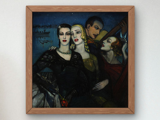 Tres para uno by Federico Beltrán Masses, Wall Art Print, Fine Art Reproduction, Museum Quality Decor, Poster