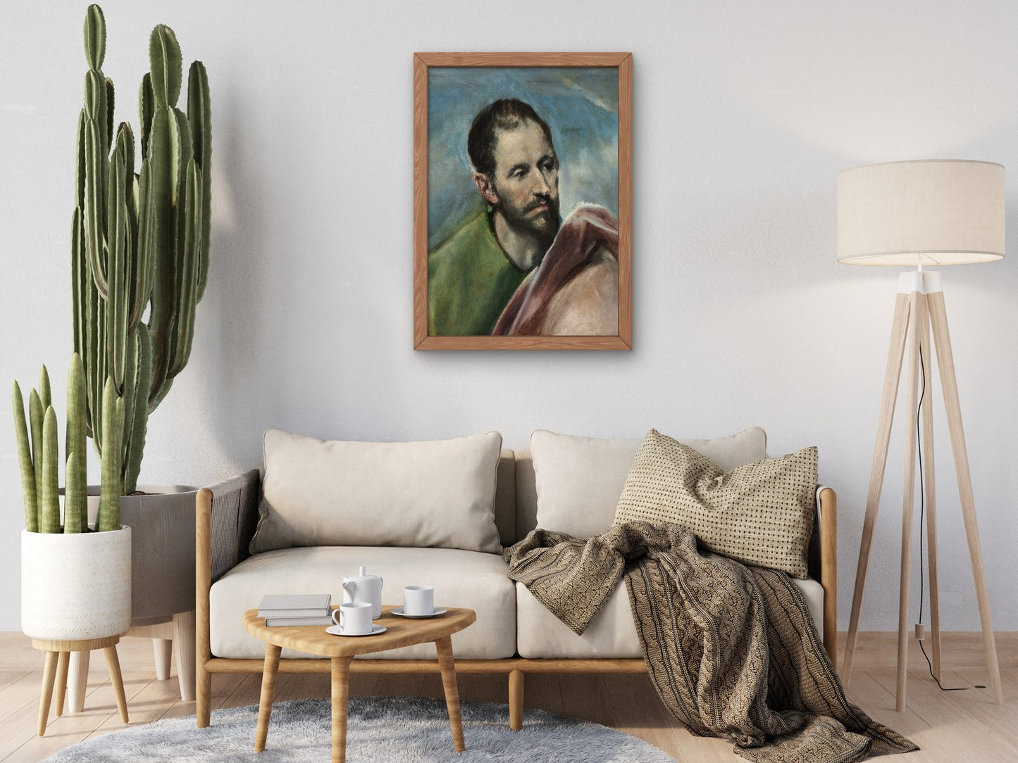 Saint James the Less by El Greco 1600, Wall Art Print, Fine Art Reproduction, Museum Quality Decor, Poster