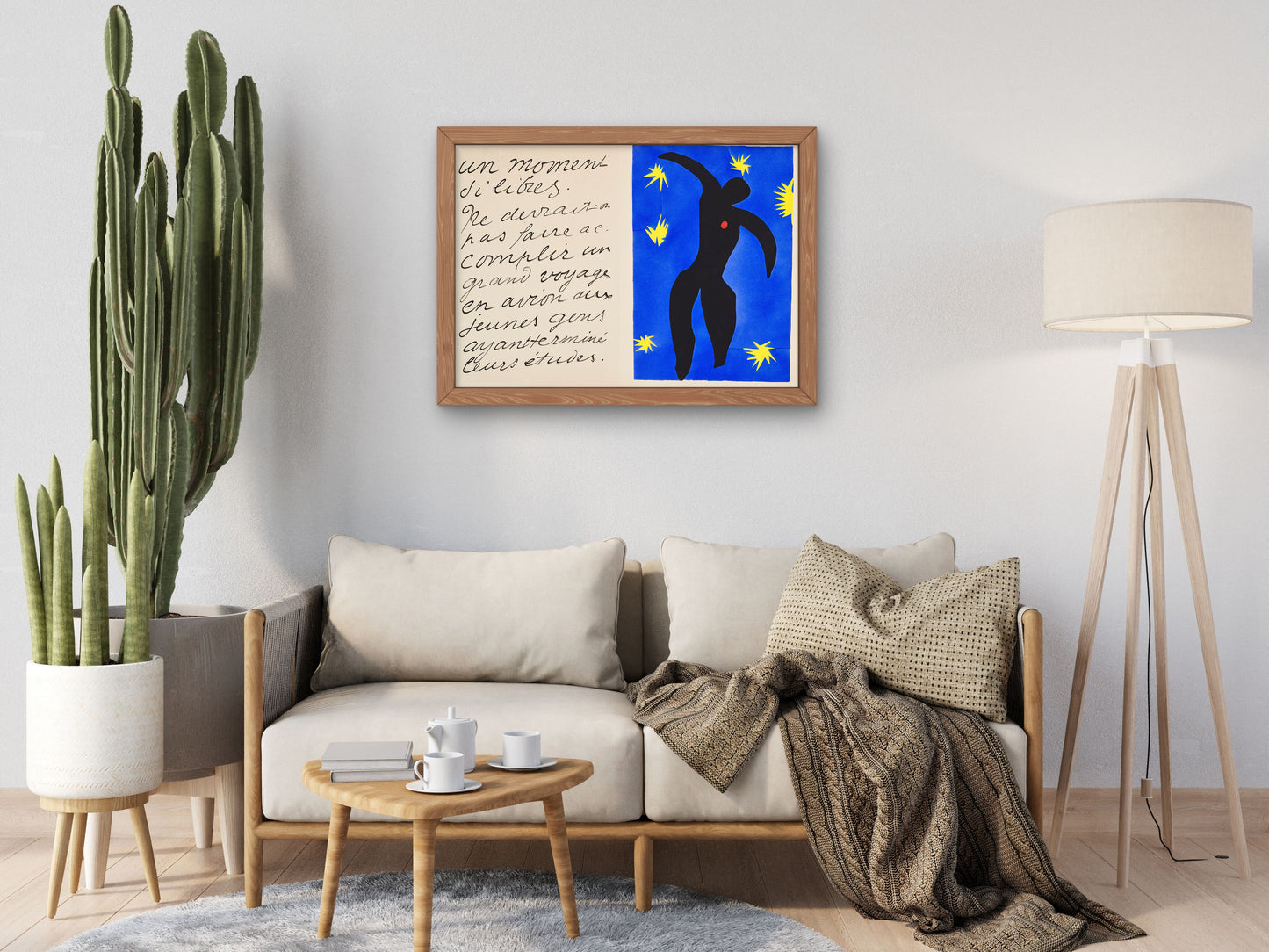 Icarus by Henri Matisse 1947, Wall Art Print, Fine Art Reproduction, Museum Quality Decor, Poster
