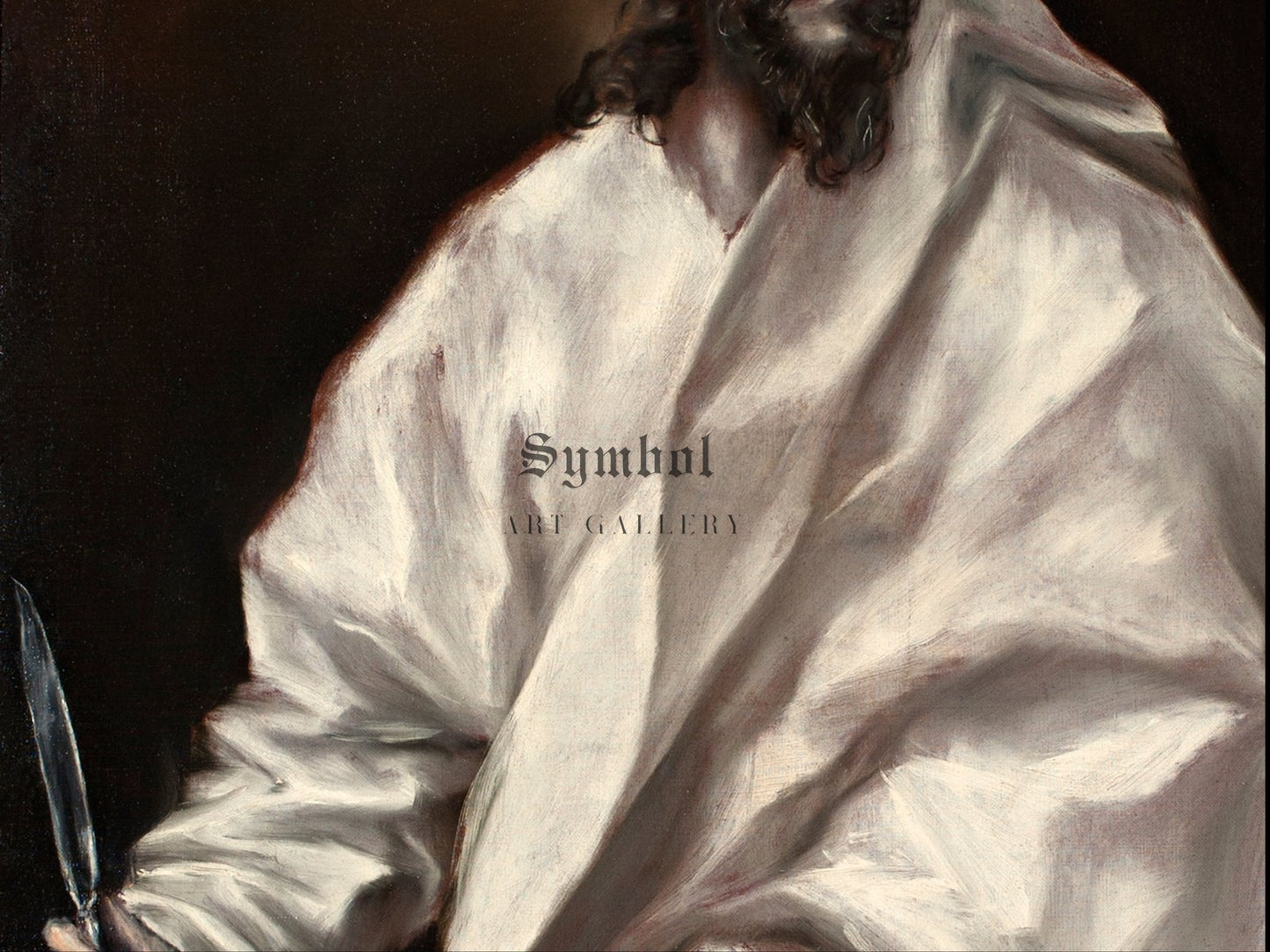 Saint Bartholomew by El Greco 1610, Wall Art Print, Fine Art Reproduction, Museum Quality Decor, Poster