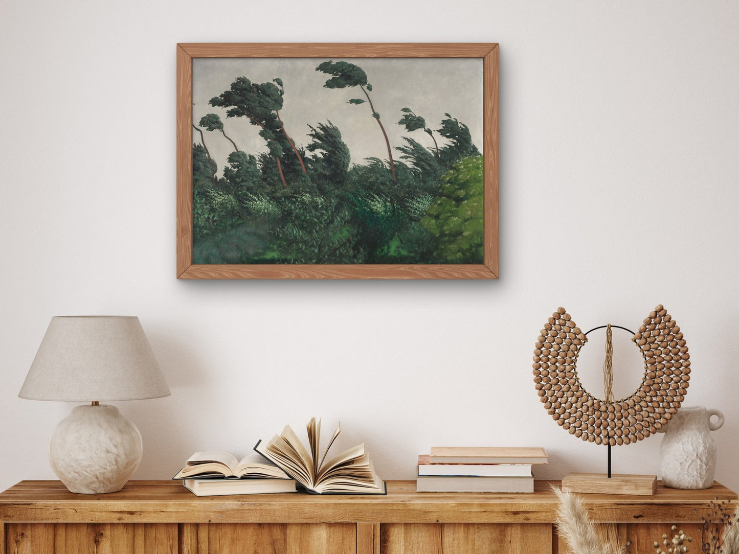 The Wind by Félix Vallotton 1911, Wall Art Print, Fine Art Reproduction, Museum Quality Decor, Poster