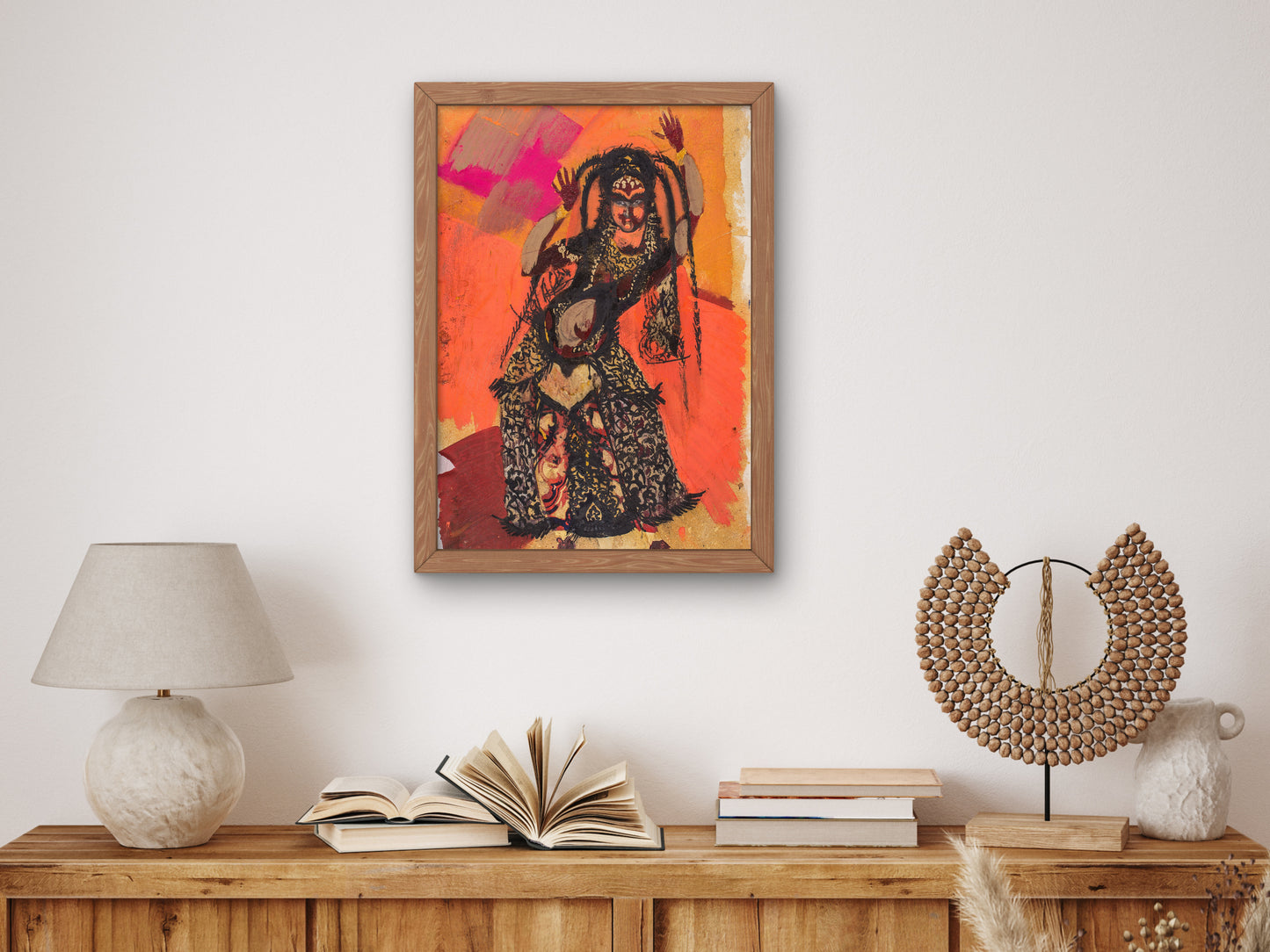 Polovtsian Woman by Fyodor Fyodorovsky 1934, Wall Art Print, Fine Art Reproduction, Museum Quality Decor, Poster