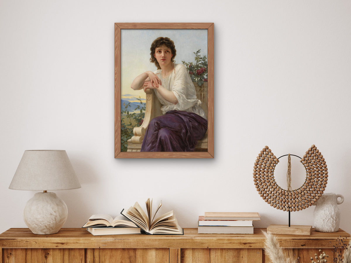 Contemplation by Guillaume Seignac, Wall Art Print, Fine Art Reproduction, Museum Quality Decor, Poster