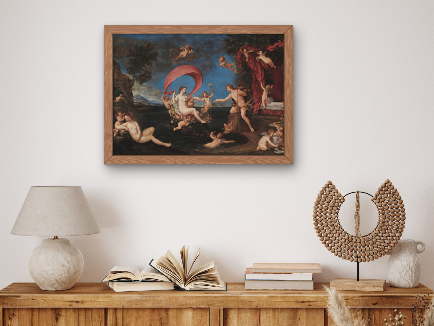 The Marriage of Peleus and Thetis by Francesco Albani, Wall Art Print, Fine Art Reproduction, Museum Quality Decor, Poster