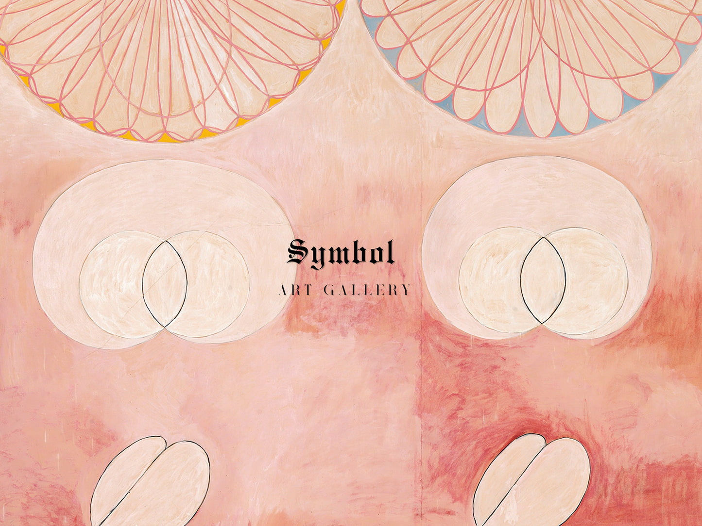 The Ten Largest No 9 Old Age by Hilma af Klint 1907, Wall Art Print, Fine Art Reproduction, Museum Quality Decor, Poster