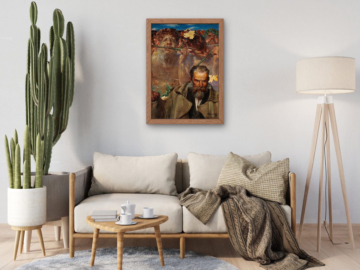 Story of a Song by Jacek Malczewski 1899, Wall Art Print, Fine Art Reproduction, Museum Quality Decor, Poster