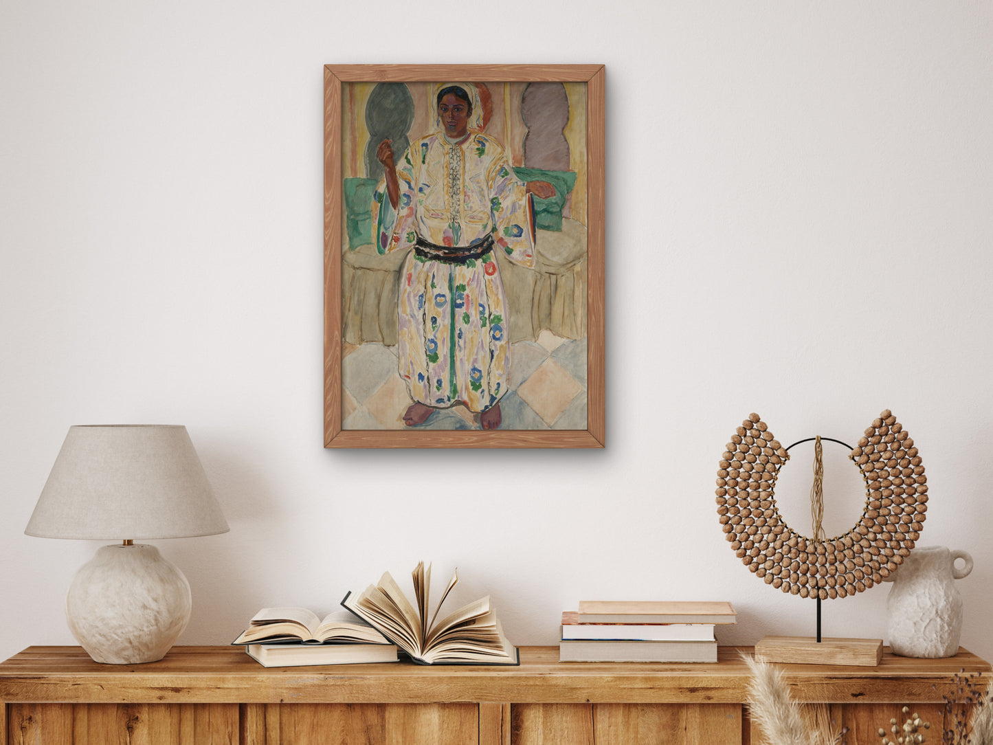 Moorish Woman by Francisco Iturrino 1911, Wall Art Print, Fine Art Reproduction, Museum Quality Decor, Poster