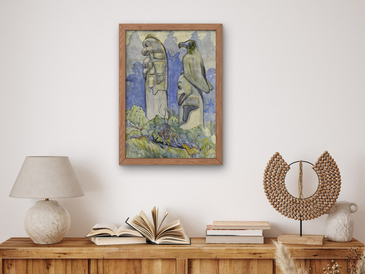 Tanoo by Emily Carr 1912, Wall Art Print, Fine Art Reproduction, Museum Quality Decor, Poster