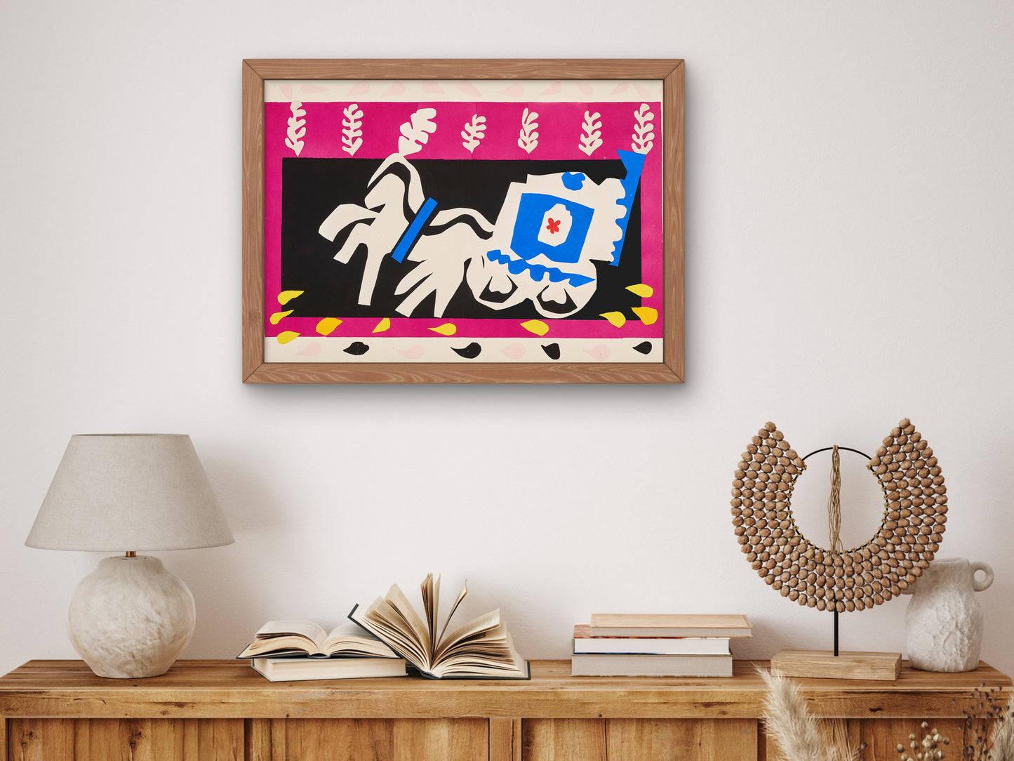 Pierrot's Funeral by Henri Matisse 1947, Wall Art Print, Fine Art Reproduction, Museum Quality Decor, Poster