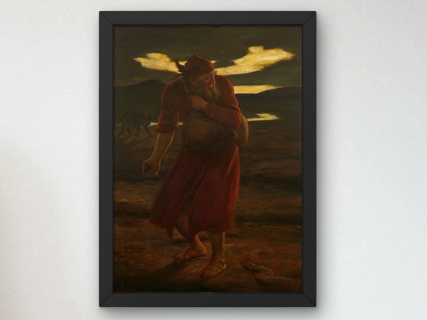 The Parable of the Tares by John Everett Millais 1865, Wall Art Print, Fine Art Reproduction, Museum Quality Decor, Poster