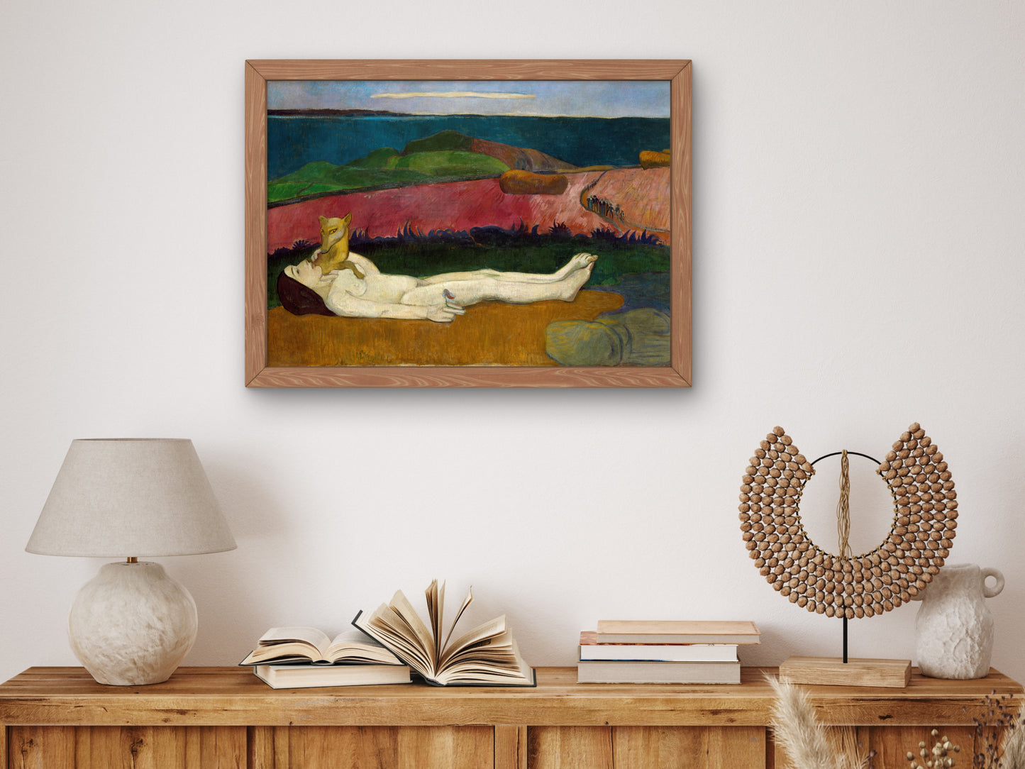 The Loss of Virginity by Paul Gauguin 1890, Wall Art Print, Fine Art Reproduction, Museum Quality Decor, Poster