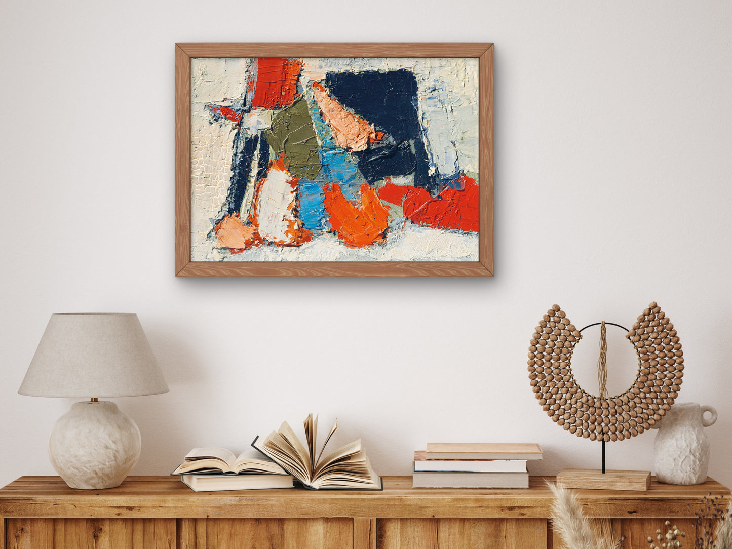 Composition by Nicolas de Staël 1950, Wall Art Print, Fine Art Reproduction, Museum Quality Decor, Poster