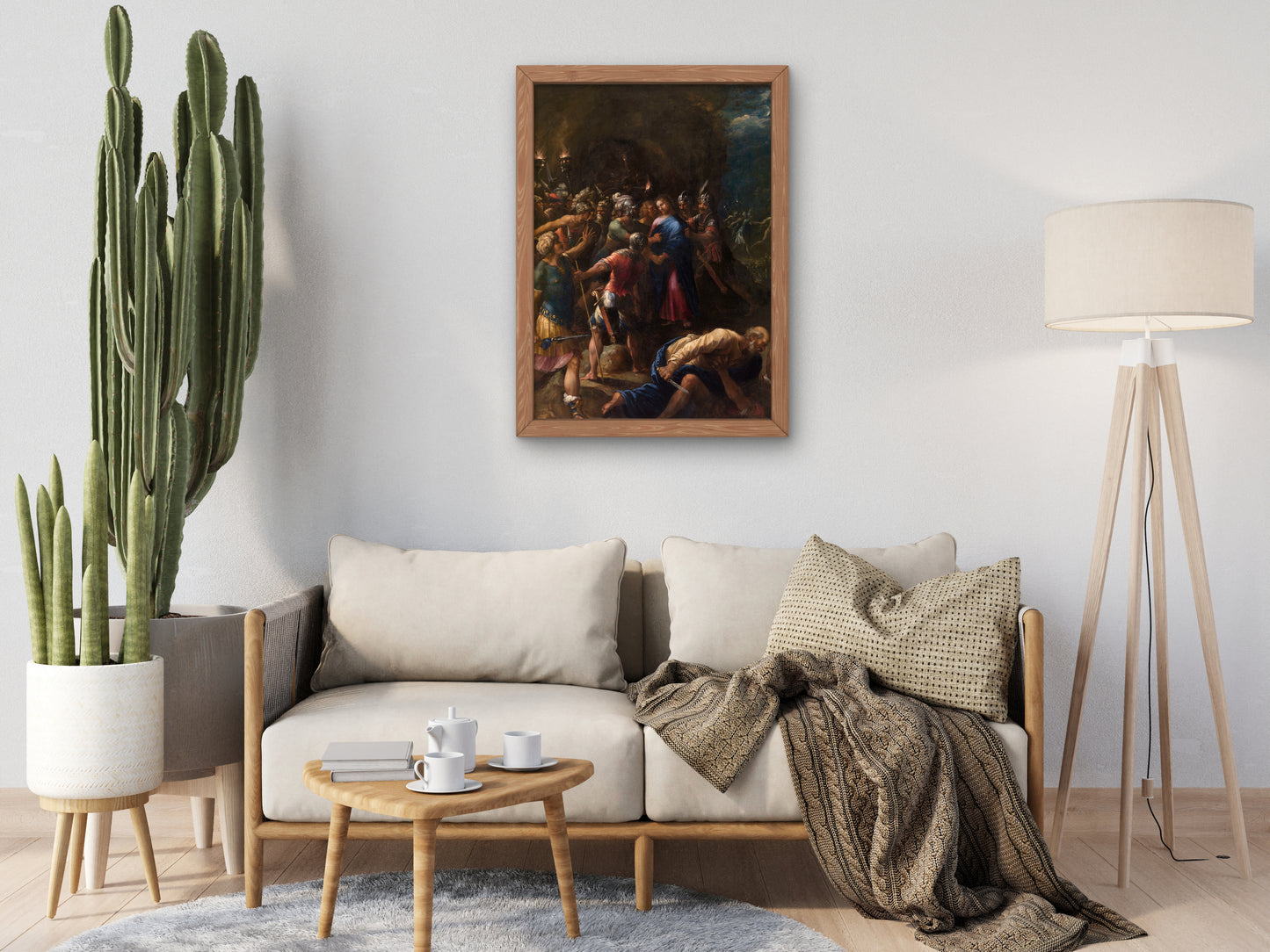The Kiss of Judas by Hans Rottenhammer, Wall Art Print, Fine Art Reproduction, Museum Quality Decor, Poster