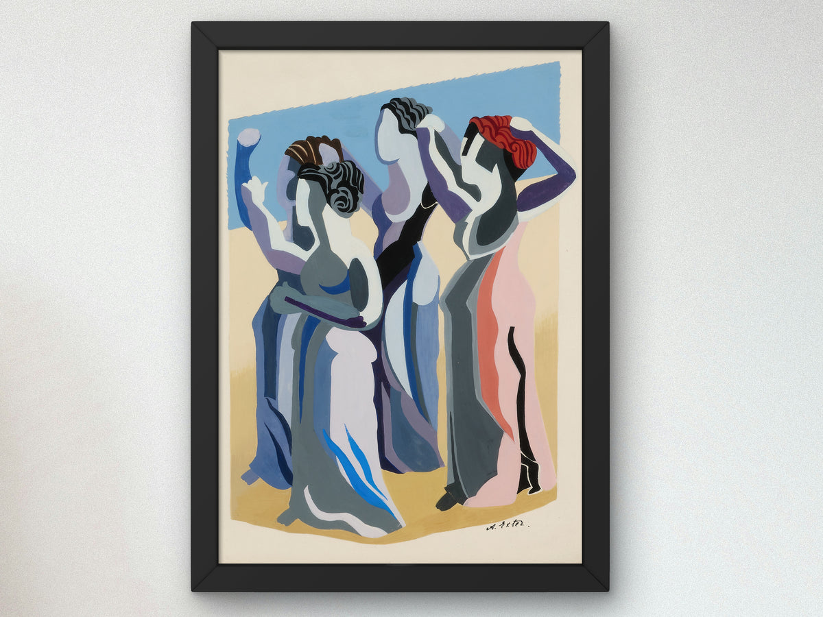 Operetta by Alexandra Exter 1930, Wall Art Print, Fine Art Reproduction, Museum Quality Decor, Poster