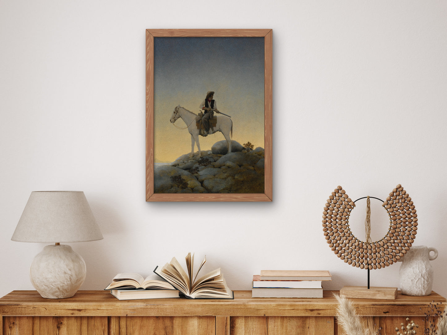 The Outlaw by Maxfield Parrish 1905, Wall Art Print, Fine Art Reproduction, Museum Quality Decor, Poster