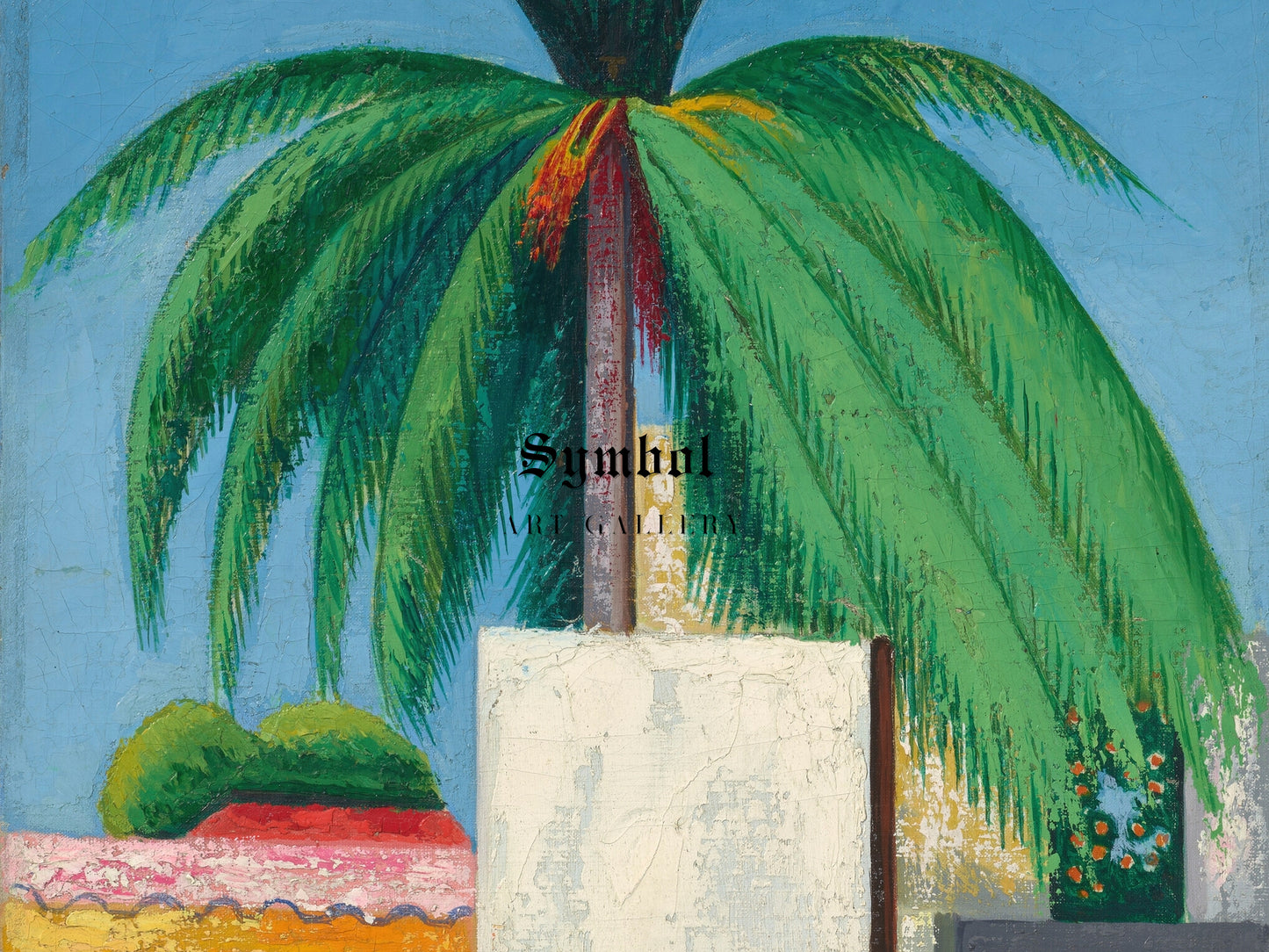 Palm Tree by Joseph Stella 1930, Wall Art Print, Fine Art Reproduction, Museum Quality Decor, Poster
