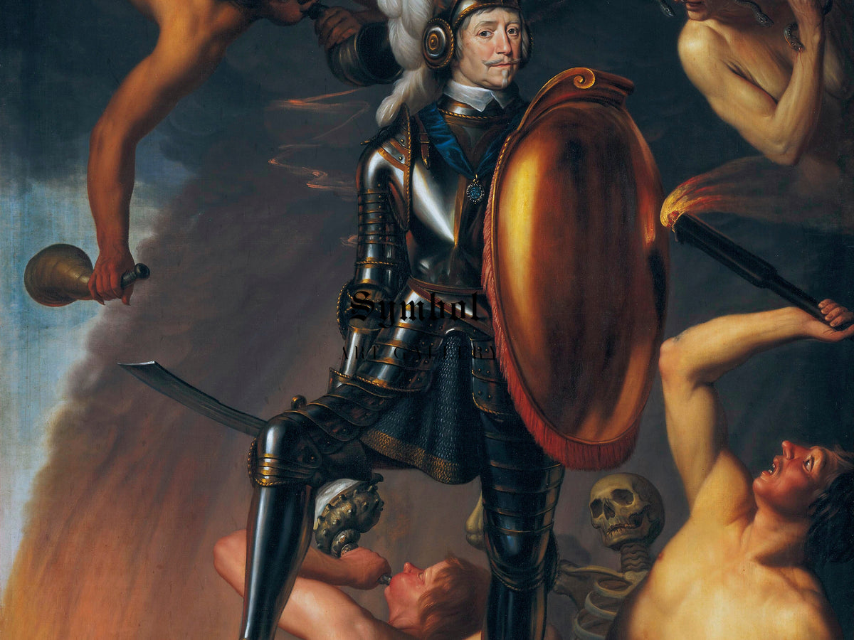 The Constancy of Frederik Hendrik by Gerard van Honthorst 1649, Wall Art Print, Fine Art Reproduction, Museum Quality Decor, Poster
