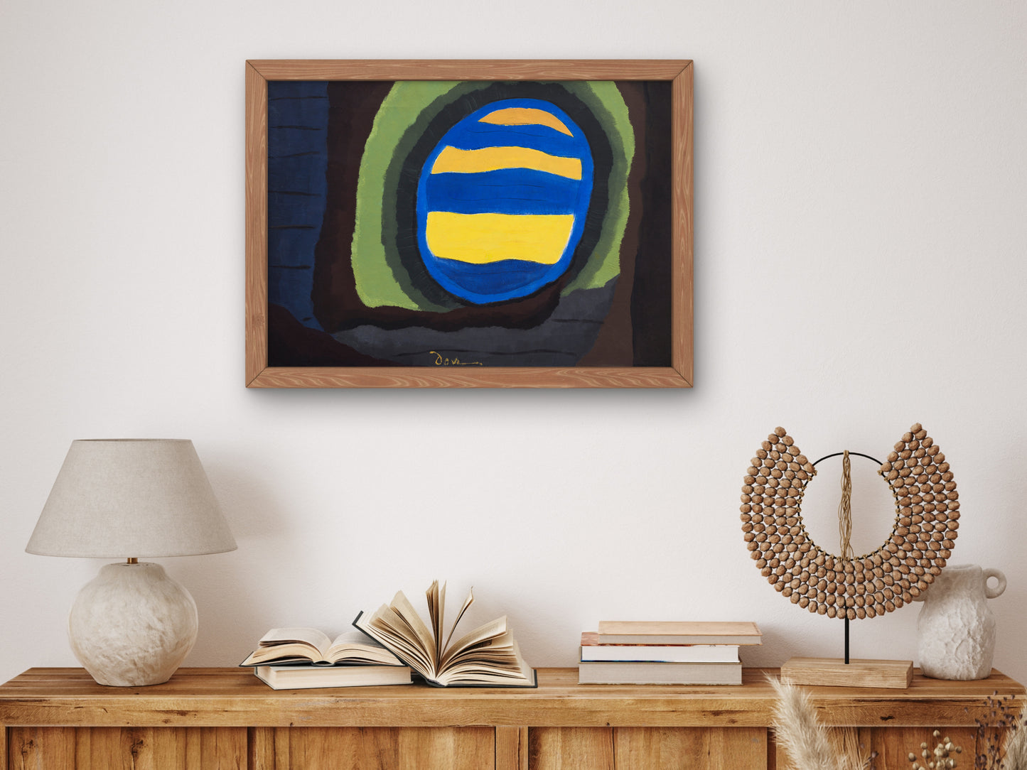 Out the Window by Arthur Dove 1939, Wall Art Print, Fine Art Reproduction, Museum Quality Decor, Poster