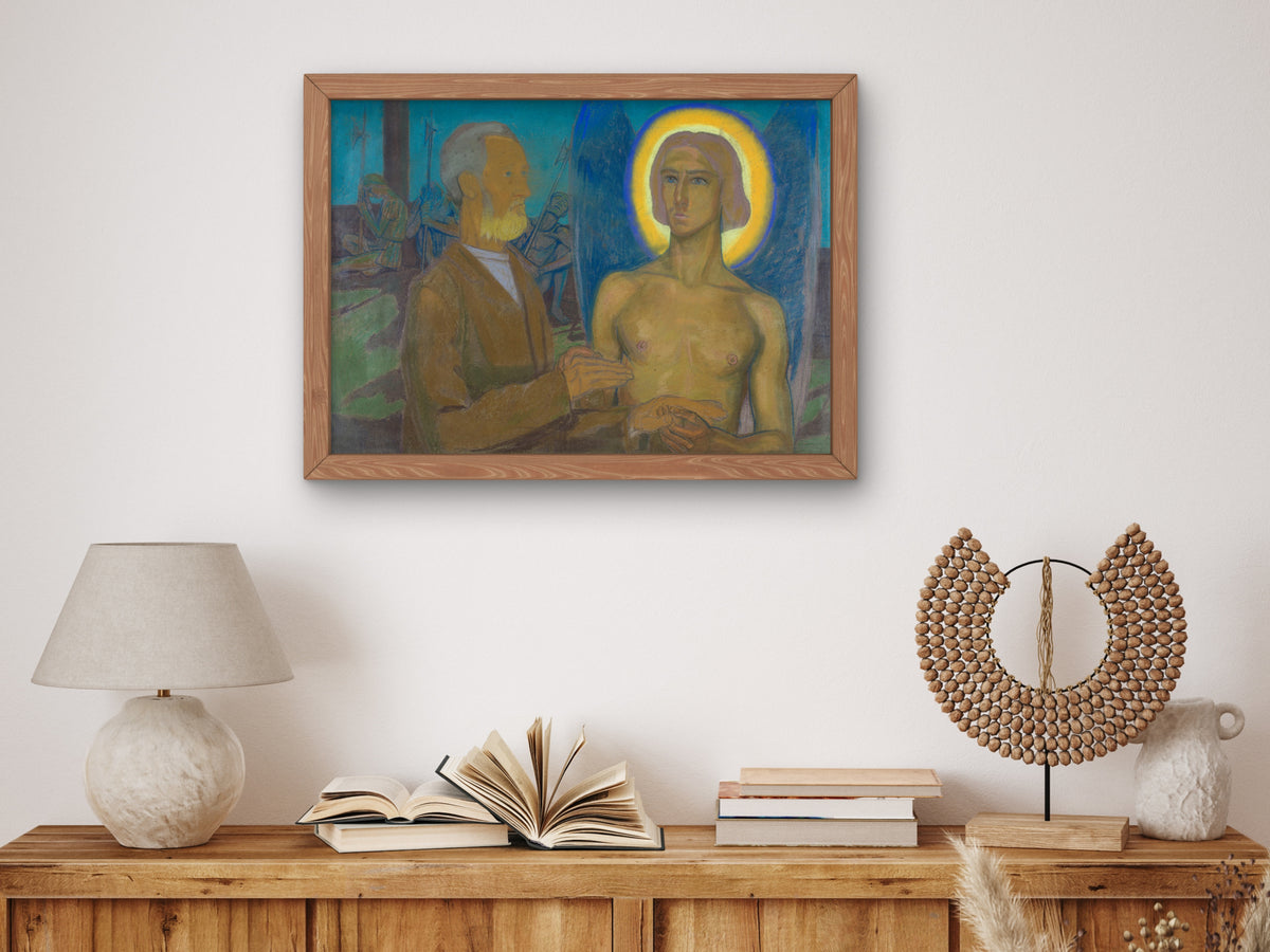 Liberation of St. Peter by Jan Rembowski, Wall Art Print, Fine Art Reproduction, Museum Quality Decor, Poster