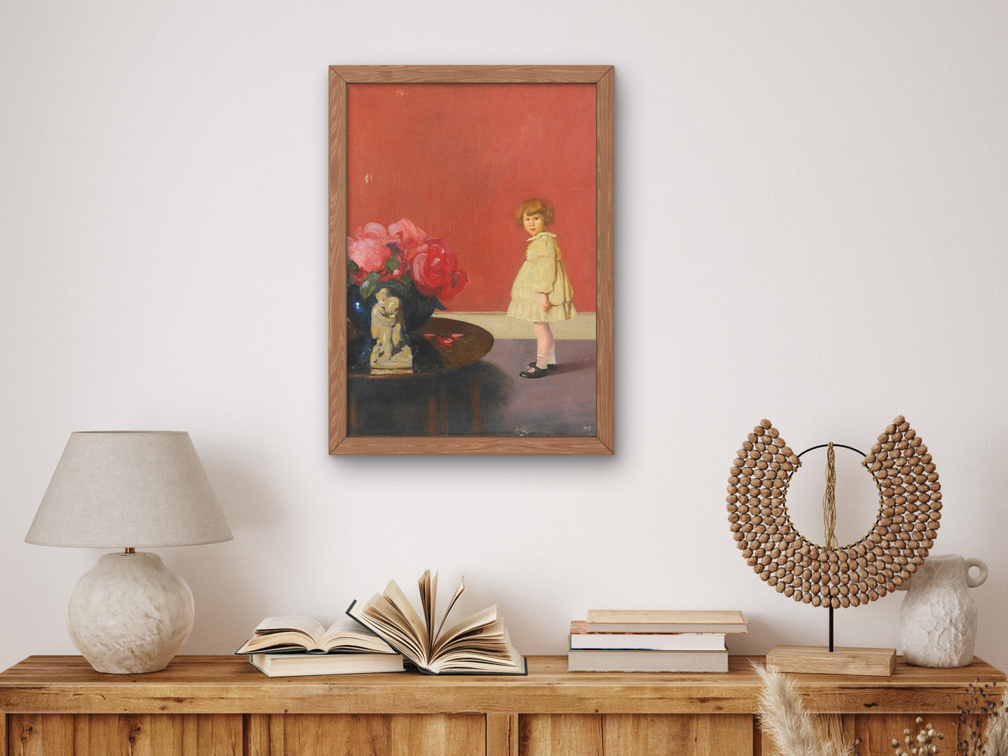 Portrait of Anna by Francis Cadell, Wall Art Print, Fine Art Reproduction, Museum Quality Decor, Poster
