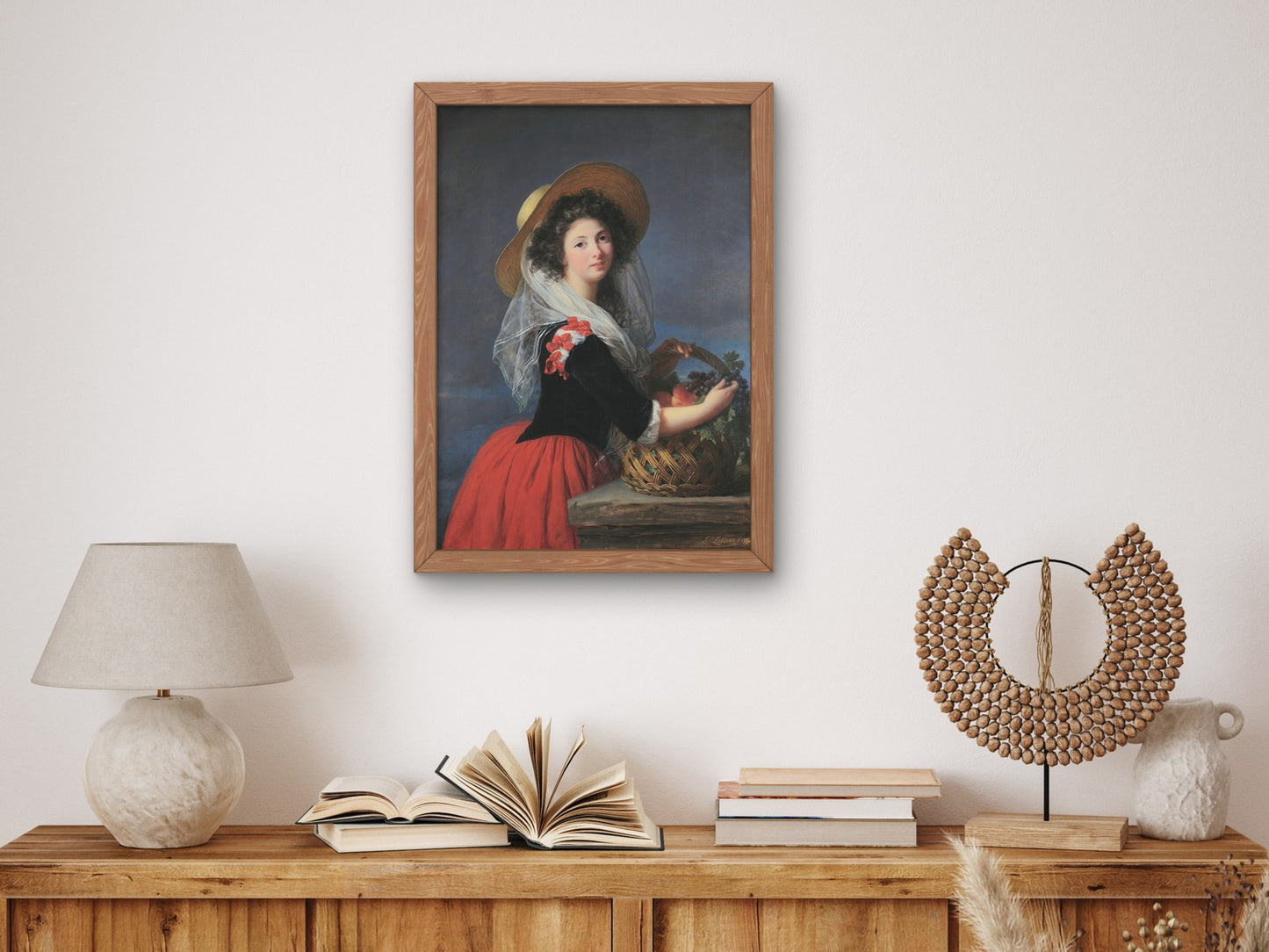 Portrait of Marie Gabrielle de Gramont, Comtesse de Caderousse by Élisabeth Vigée Le Brun 1784, Wall Art Print, Fine Art Reproduction