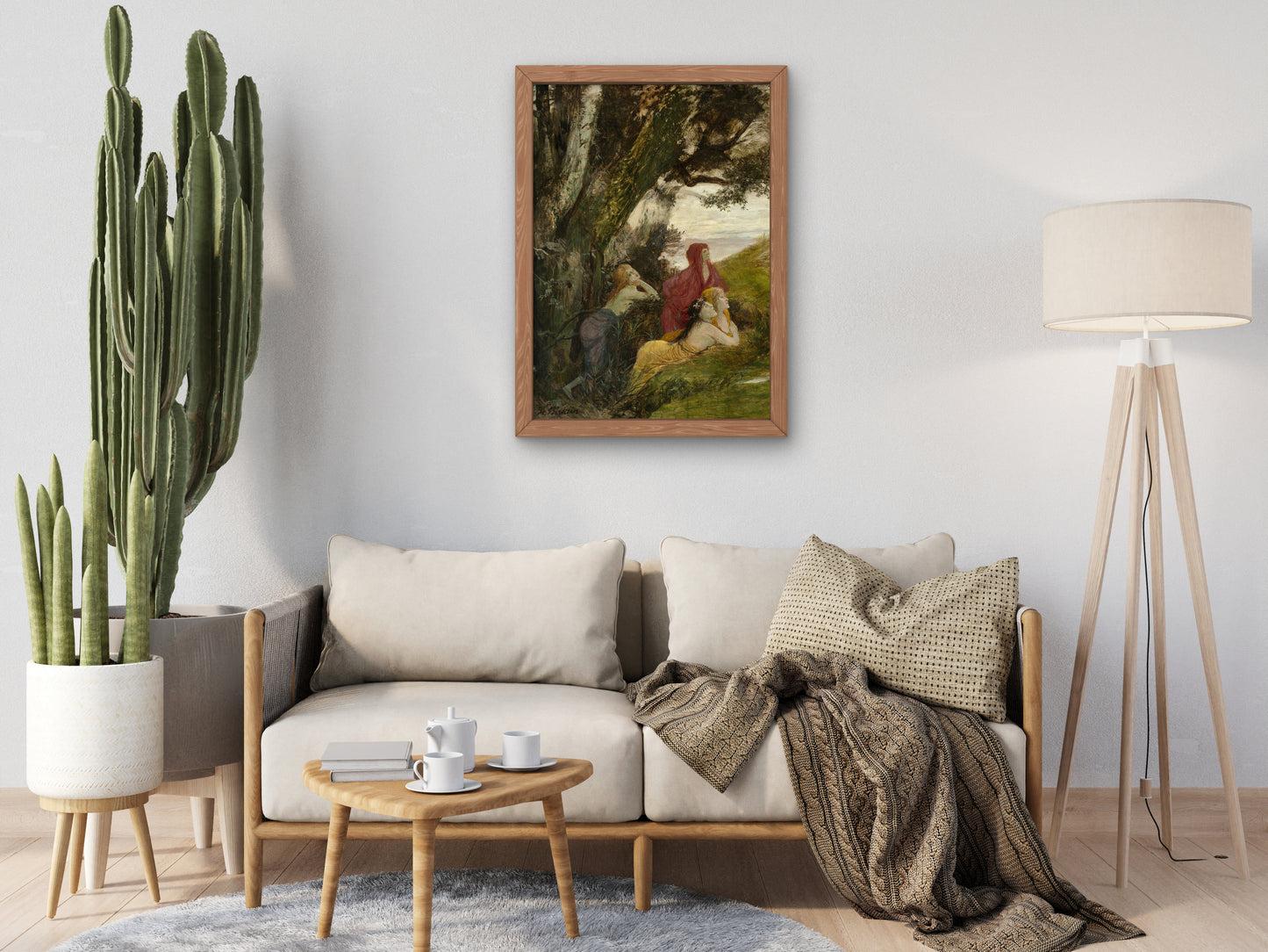 Dryads by Arnold Böcklin 1897, Wall Art Print, Fine Art Reproduction, Museum Quality Decor, Poster