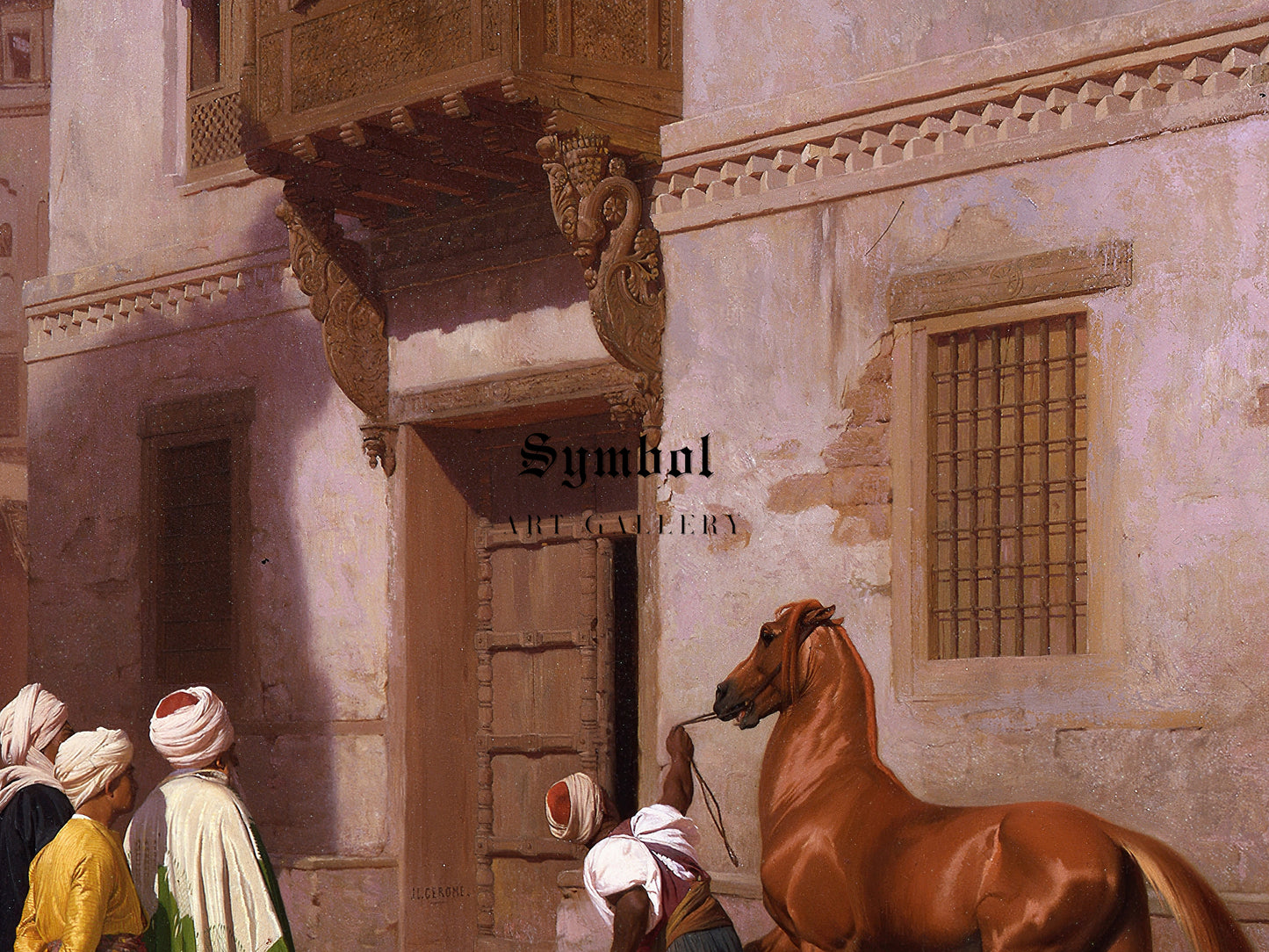 The Horse Market by Jean Léon Gérôme 1867, Wall Art Print, Fine Art Reproduction, Museum Quality Decor, Poster