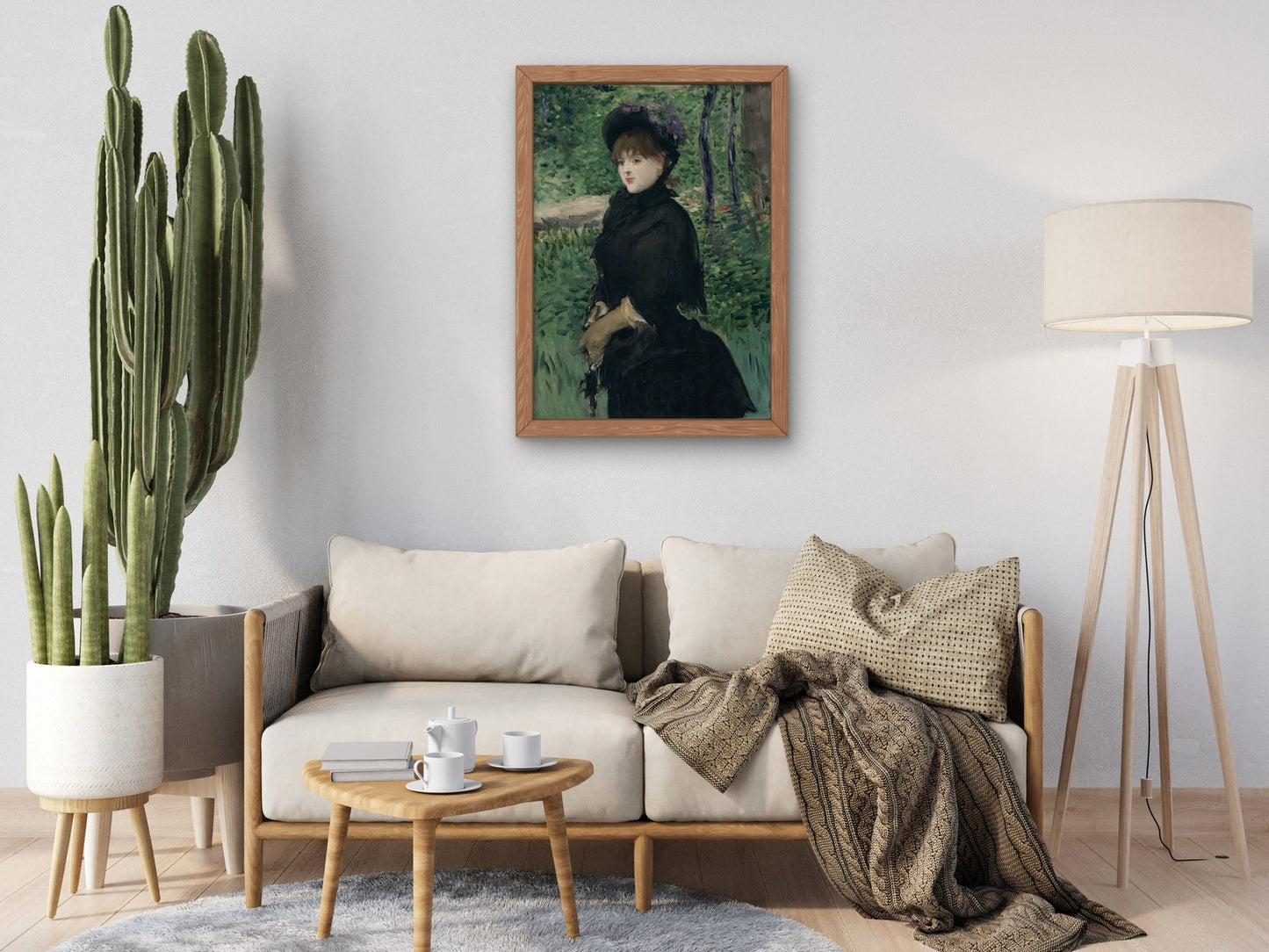 Promenade by Édouard Manet 1880, Wall Art Print, Fine Art Reproduction, Museum Quality Decor, Poster