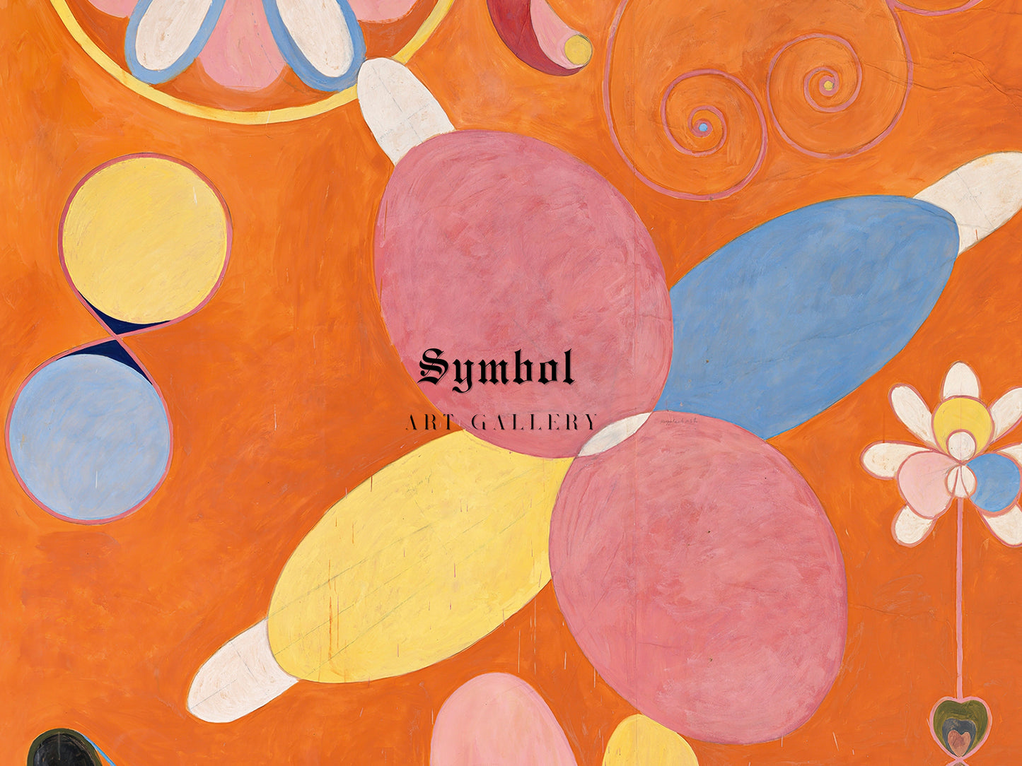 The Ten Largest No 4 Youth by Hilma af Klint 1907, Wall Art Print, Fine Art Reproduction, Museum Quality Decor, Poster