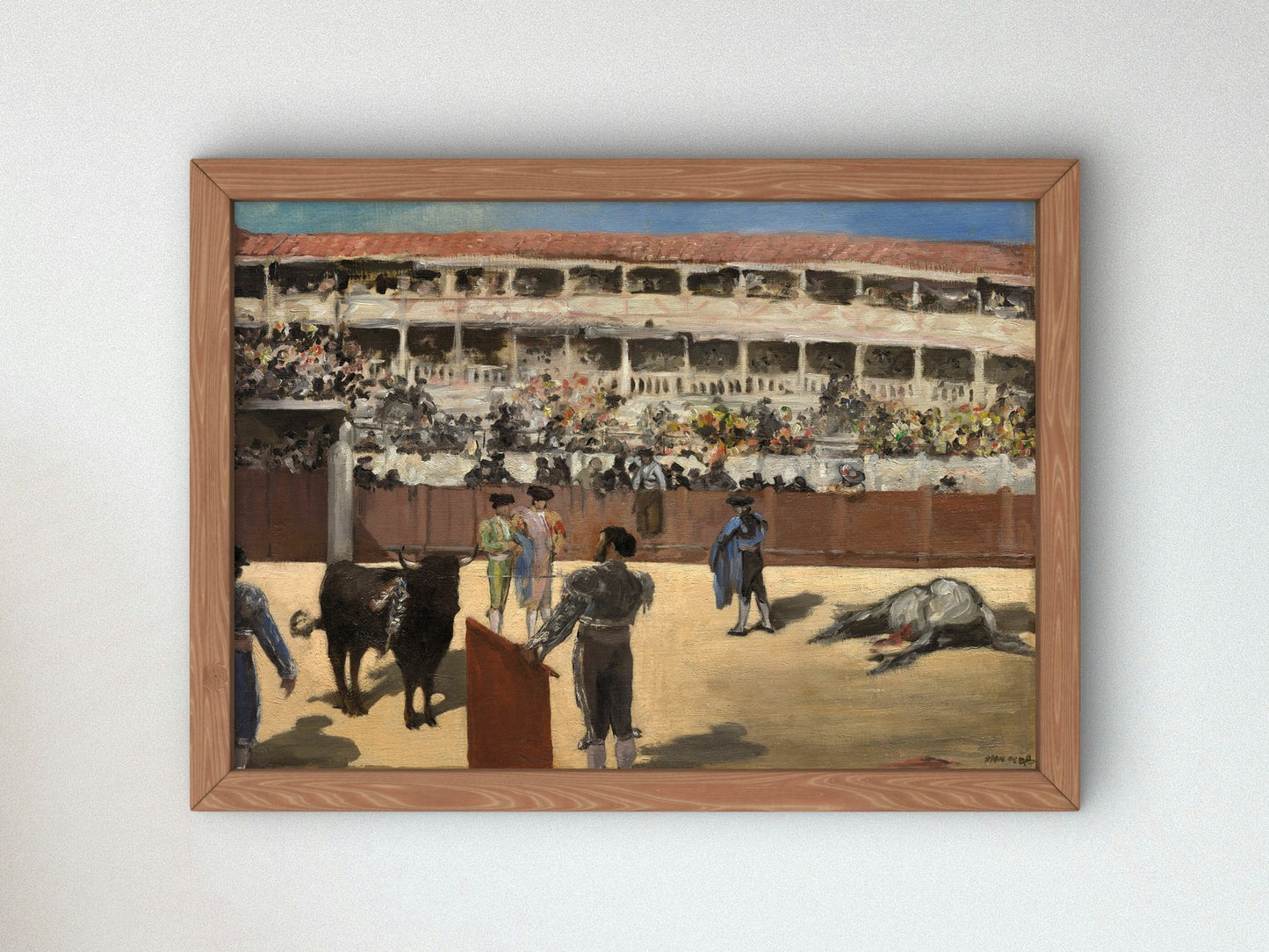 Bullfight by Édouard Manet 1865, Wall Art Print, Fine Art Reproduction, Museum Quality Decor, Poster