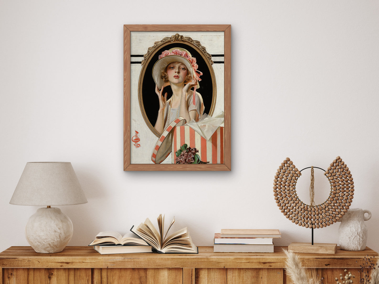 Easter by Joseph Christian Leyendecker 1922, Wall Art Print, Fine Art Reproduction, Museum Quality Decor, Poster